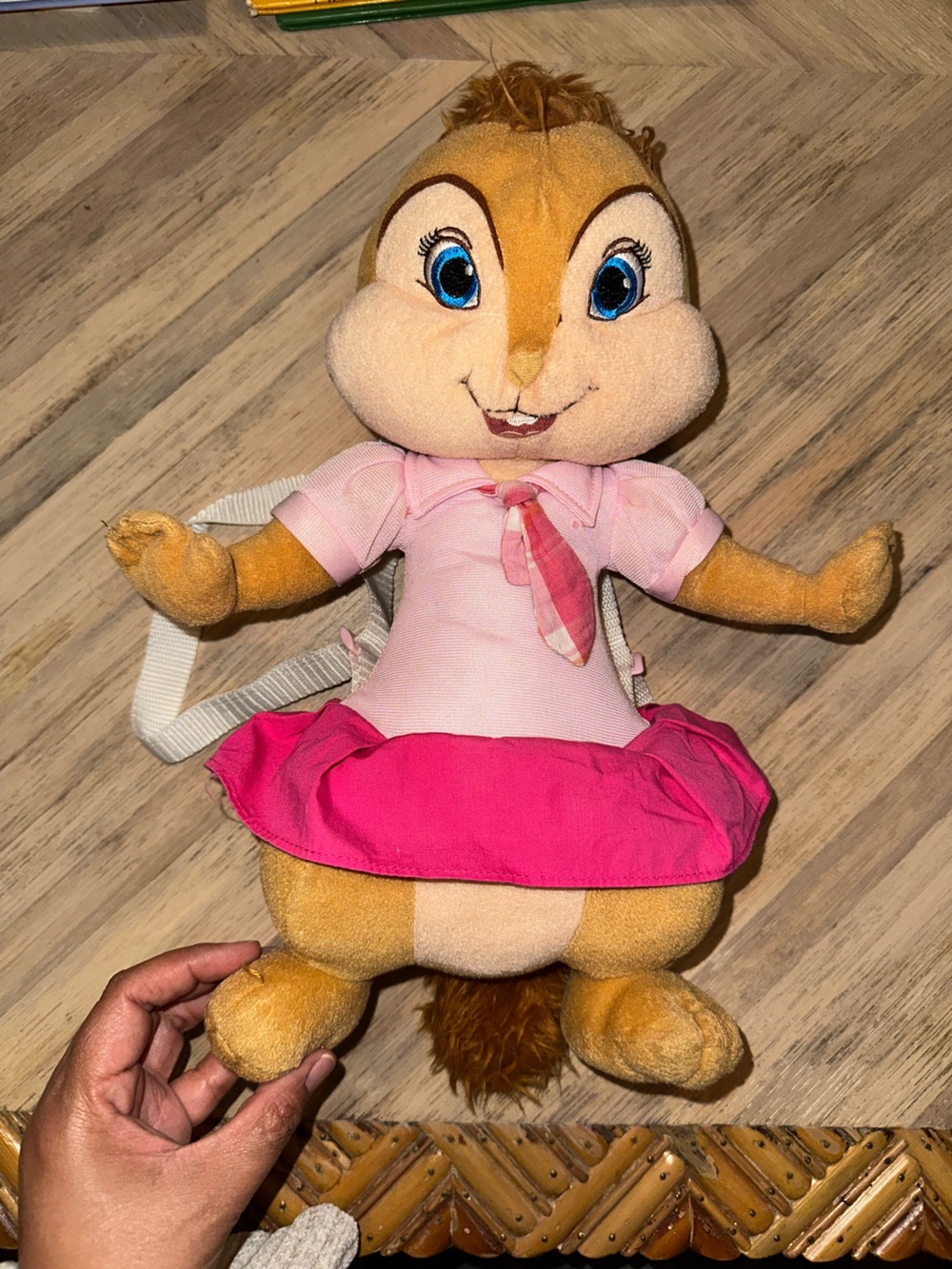 Alvin & The Chipmunks Brittany Chipette 18” Plush Backpack 2011
